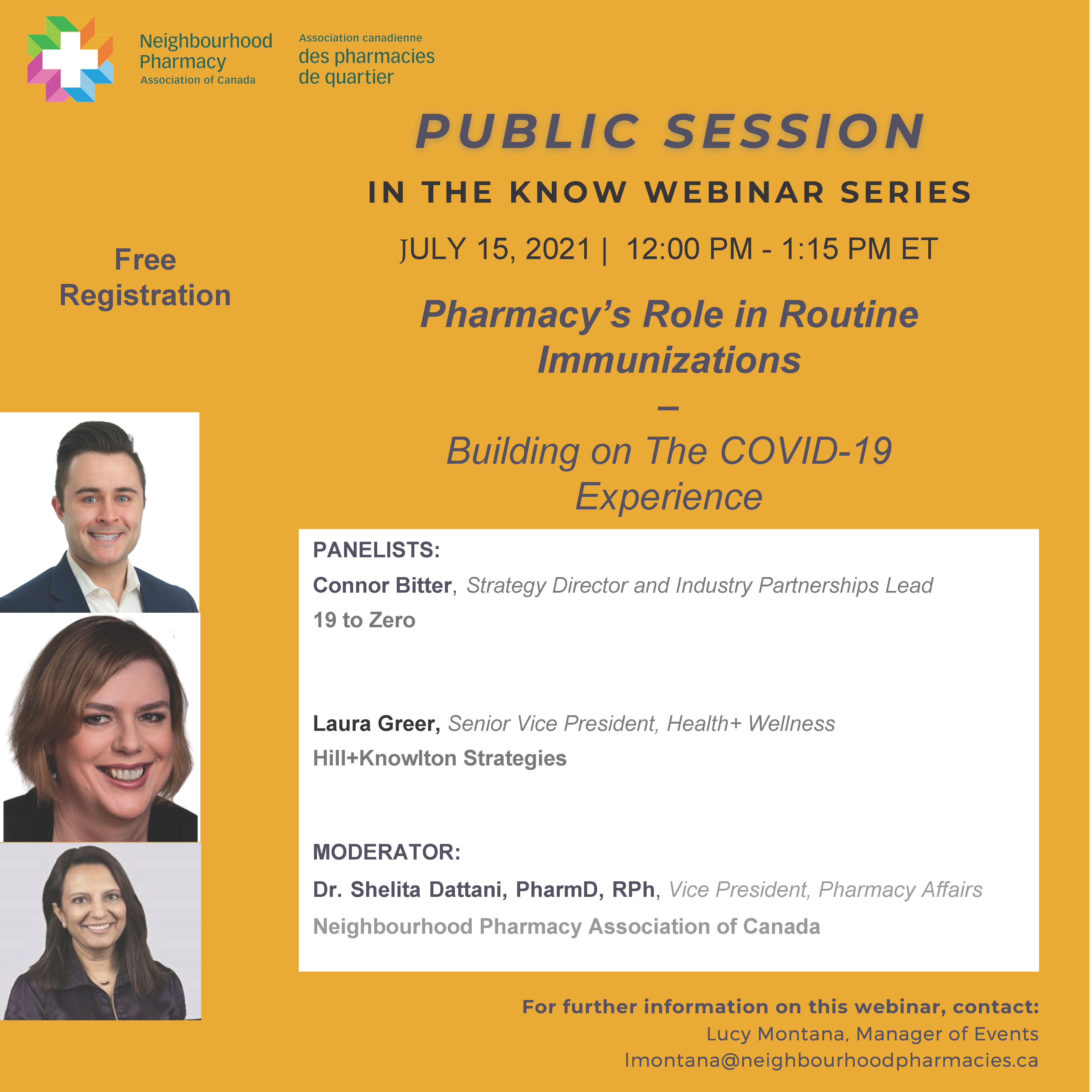 In the Know Webinar Series
