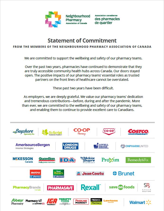 Statement of Commitment