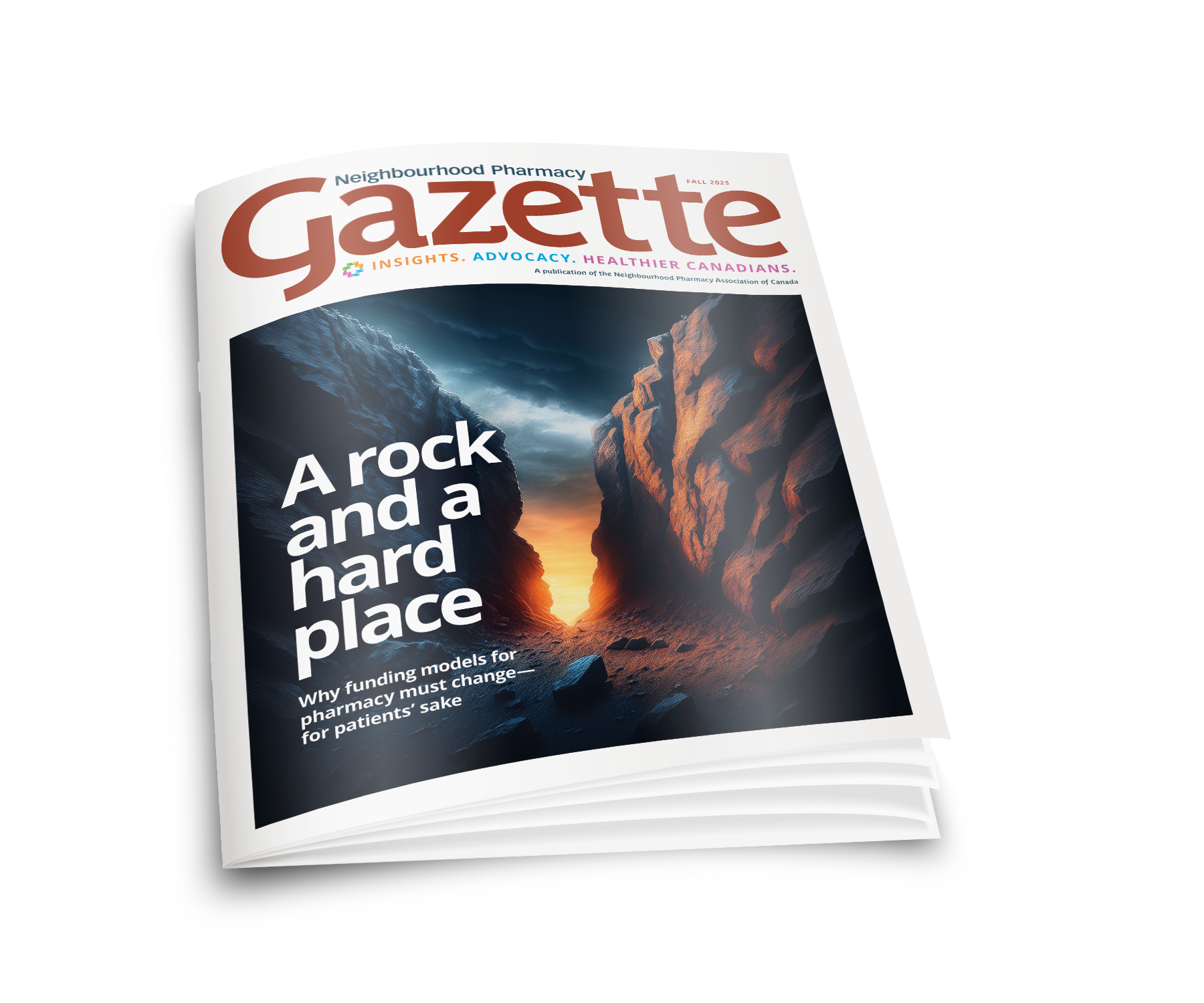 fall gazette cover 2025 3d